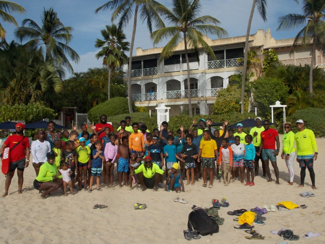 Don Shark Aquatics lifeguards on water-safety watch at Junior Anglers' Camp 2026