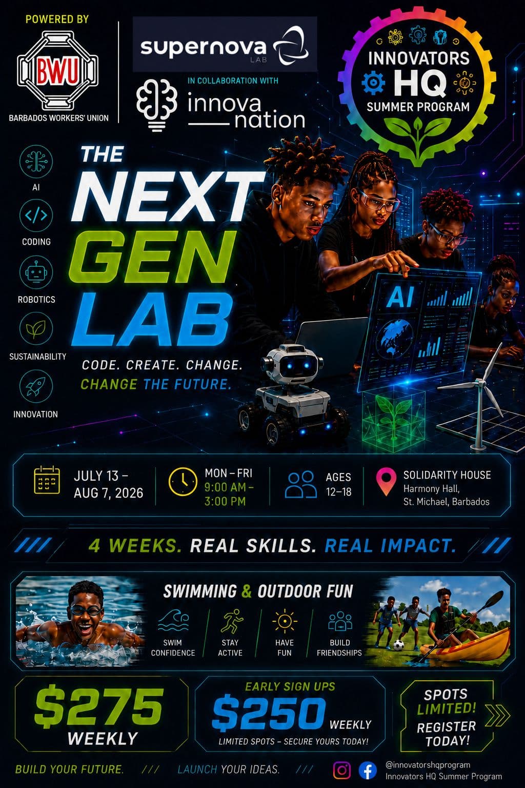 The Next Gen Lab poster